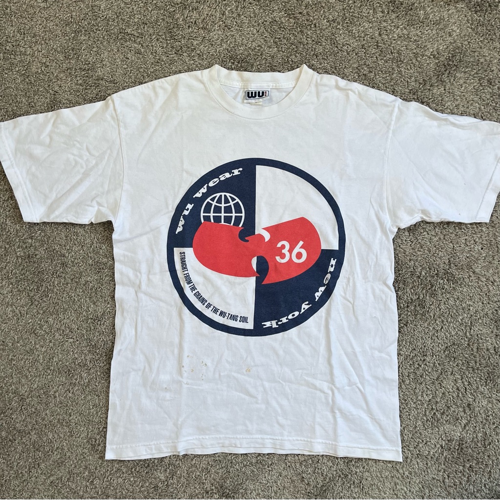 Wu-Wear Shirt Size Medium / Large Wu-Tang Rare 90’d Vintage Rza Gza